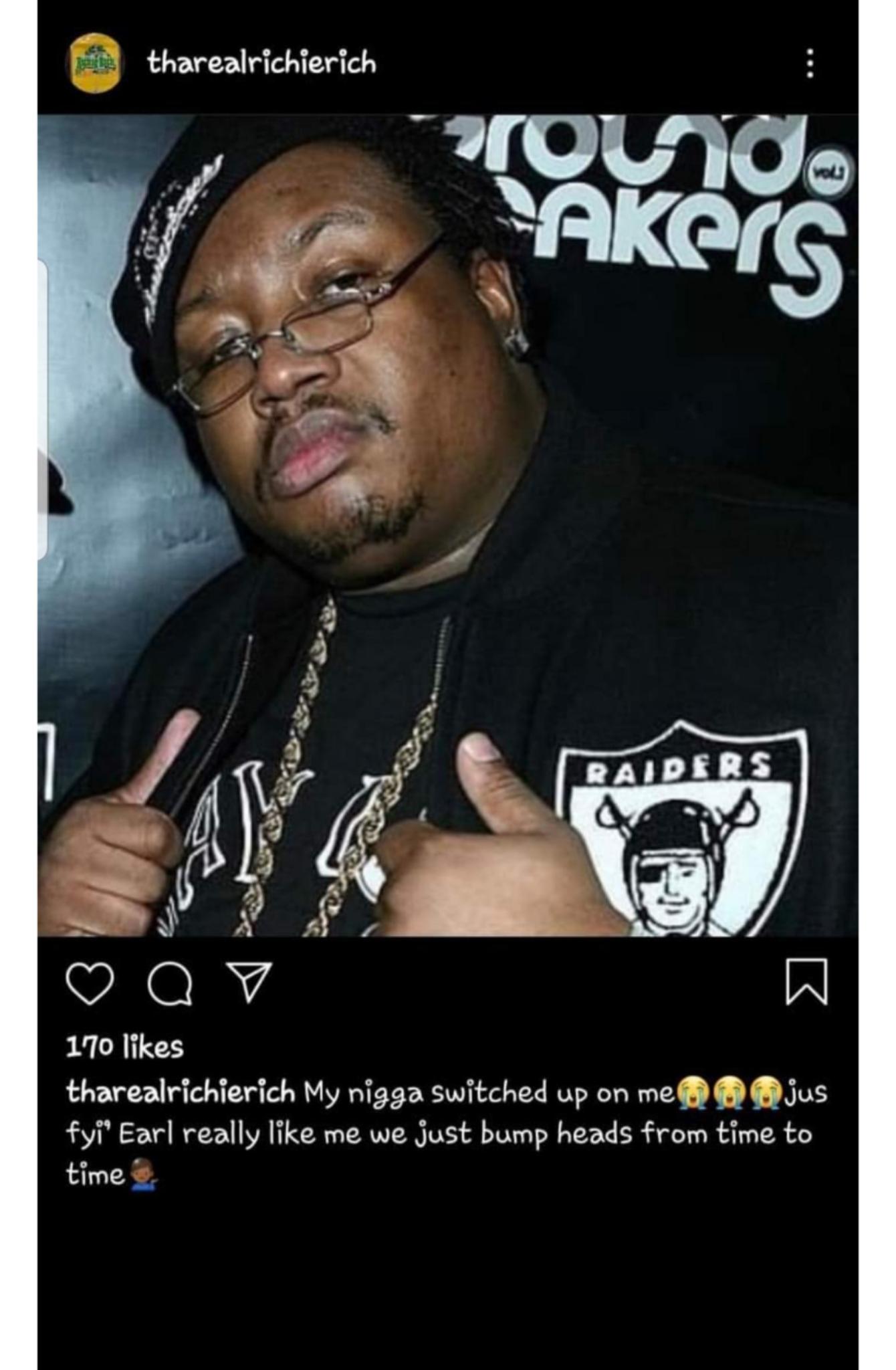 How the E-40 vs Richie Rich BEEF Started - My Religion Is Rap Media